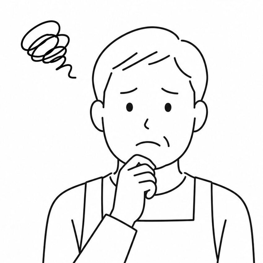 若手育成に手が回らないのイラスト